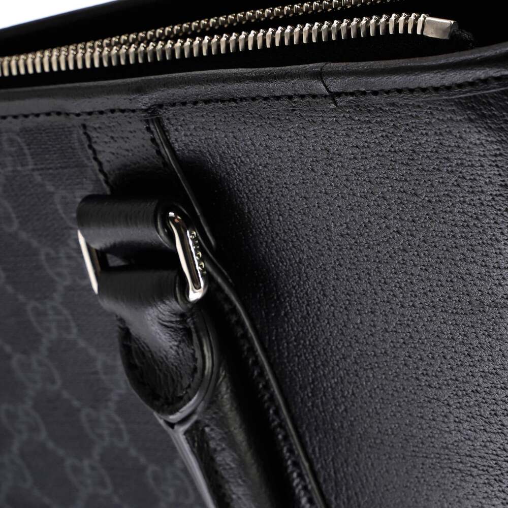 Gucci Convertible Tote Gg Coated Canvas #244391G11B - Picture 7 of 8